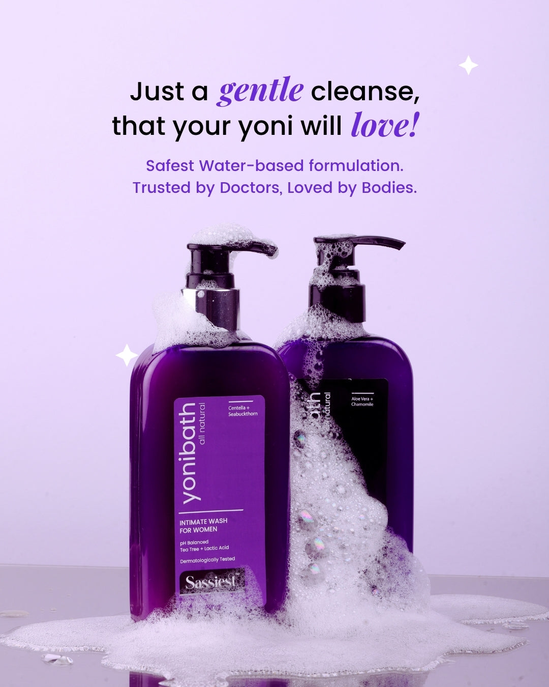 Sassiest Yonibath Intimate Wash For Her 250ML