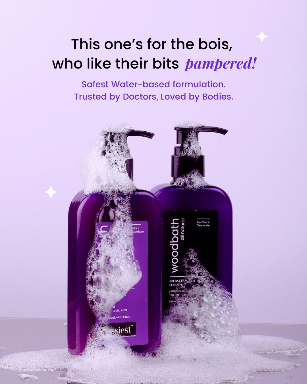 Sassiest Woodbath Intimate Wash For Him 250ML